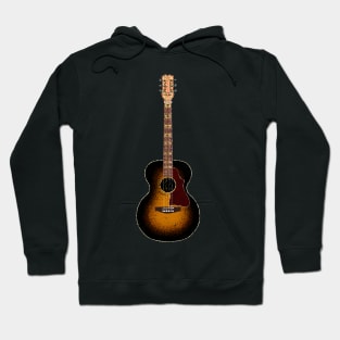 John Fahey Bacon & Day Sunburst Acoustic Guitar Hoodie